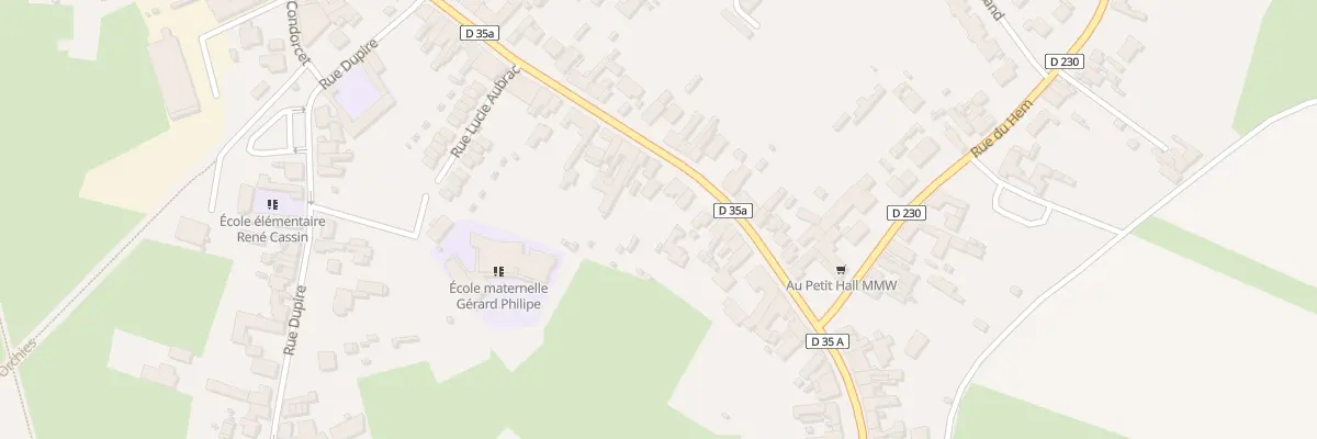 Plan du 32 Rue du Moulin à Flines-lez-Raches
