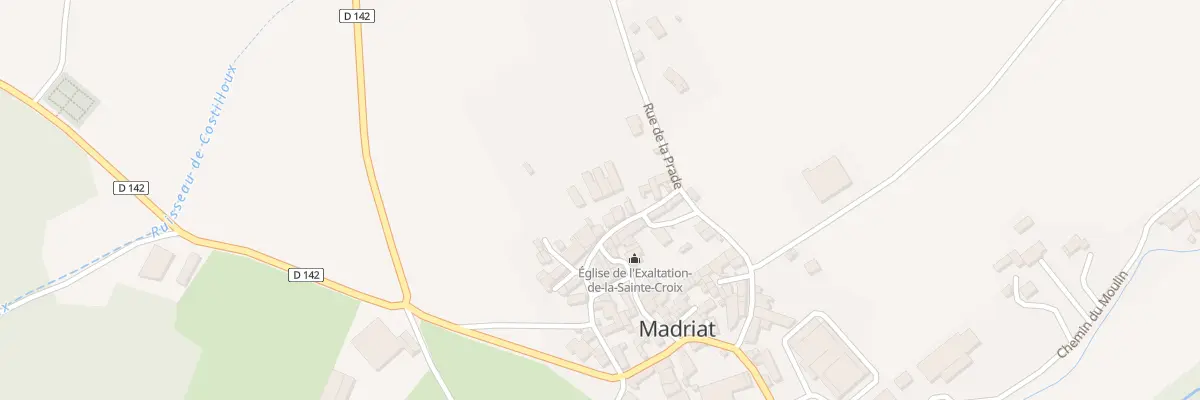 Plan du 11 Rue des Vignerons à Madriat