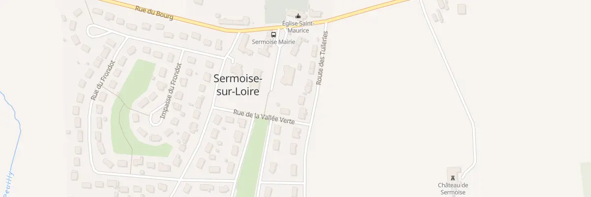 Plan du 14 Rte des Tuileries à Sermoise-sur-Loire