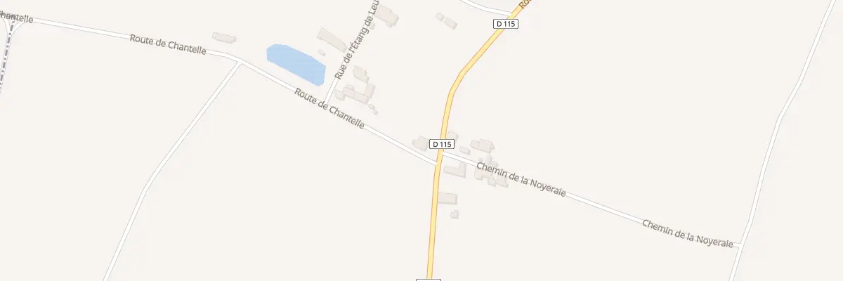 Plan du 1 Rte de Fourilles à Ussel-d’Allier