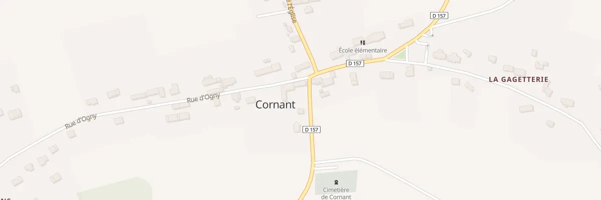 Plan du 18 Devant le Puits à Cornant