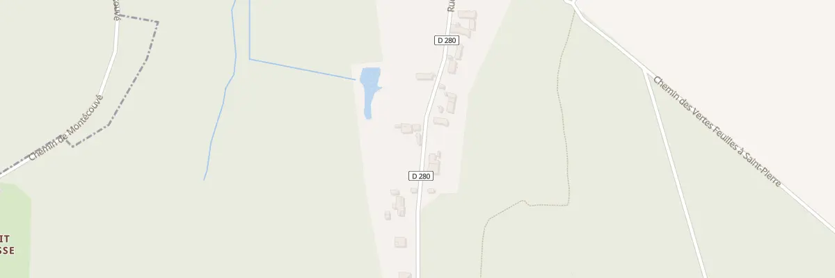 Plan du 30 Rue Andre Bonvallet à Saint-Pierre-Aigle