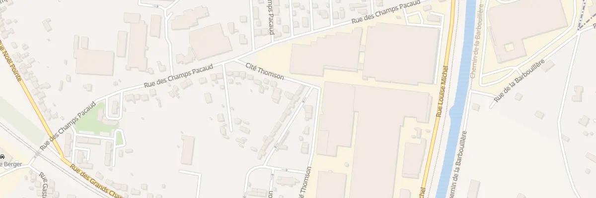 Plan du 27 Cité Thomson Gds Champs à Nevers