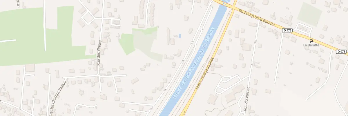 Plan du 95A Rue de la Fosse aux Loups à Nevers
