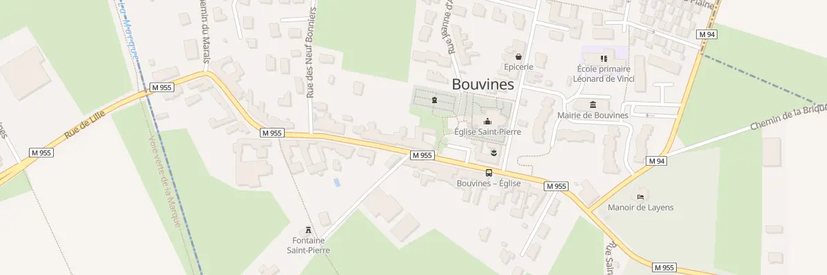 Plan du 315 Rue Felix Dehau à Bouvines