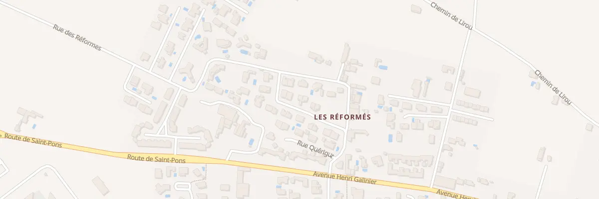 Plan du 86B Rue Jean Saucet à Béziers