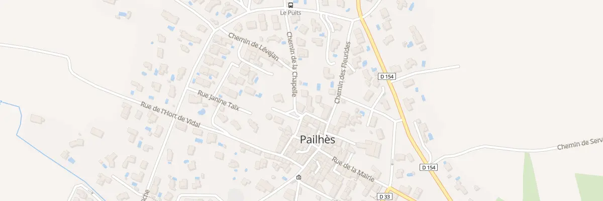 Plan du 5093 Rue Tour du Château à Pailhès