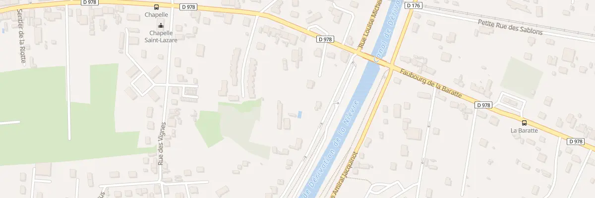 Plan du 103B Rue de la Fosse aux Loups à Nevers