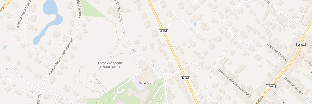 Plan du 87 Bd Clemenceau à Hem