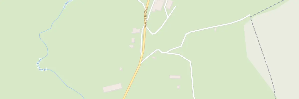 Plan du 6057 La Gare à Vieillespesse