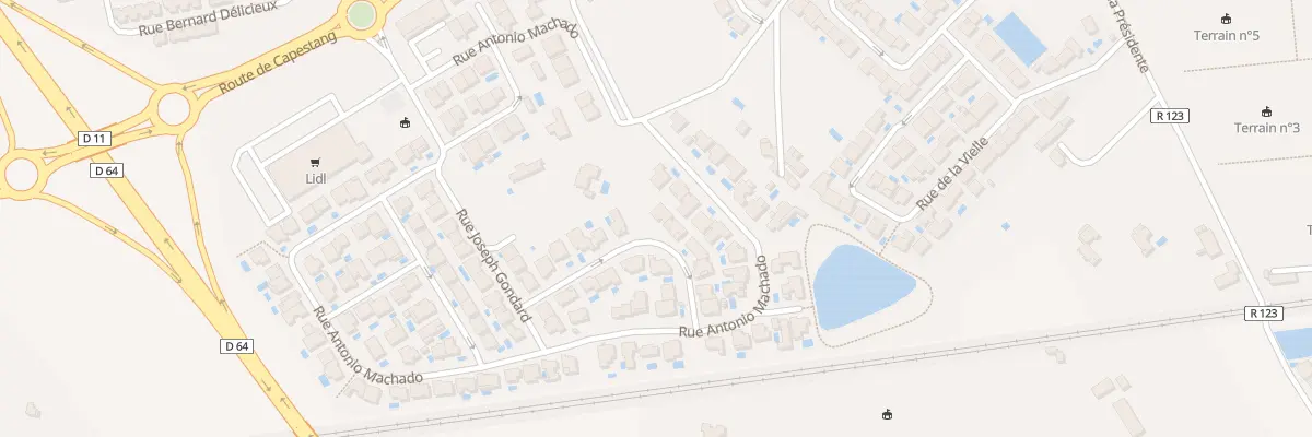 Plan du 81 Rue Raymond Ros à Béziers