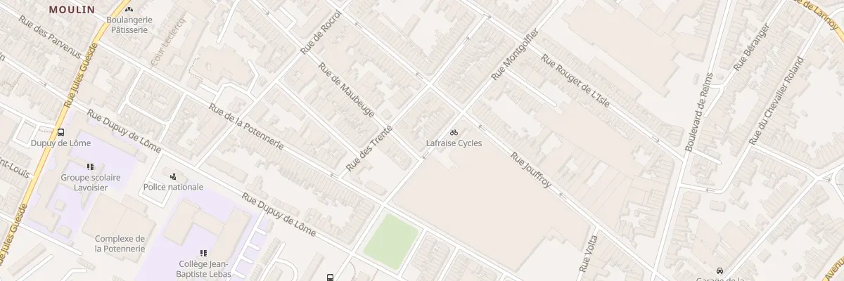 Plan du 118 Rue Montgolfier à Roubaix