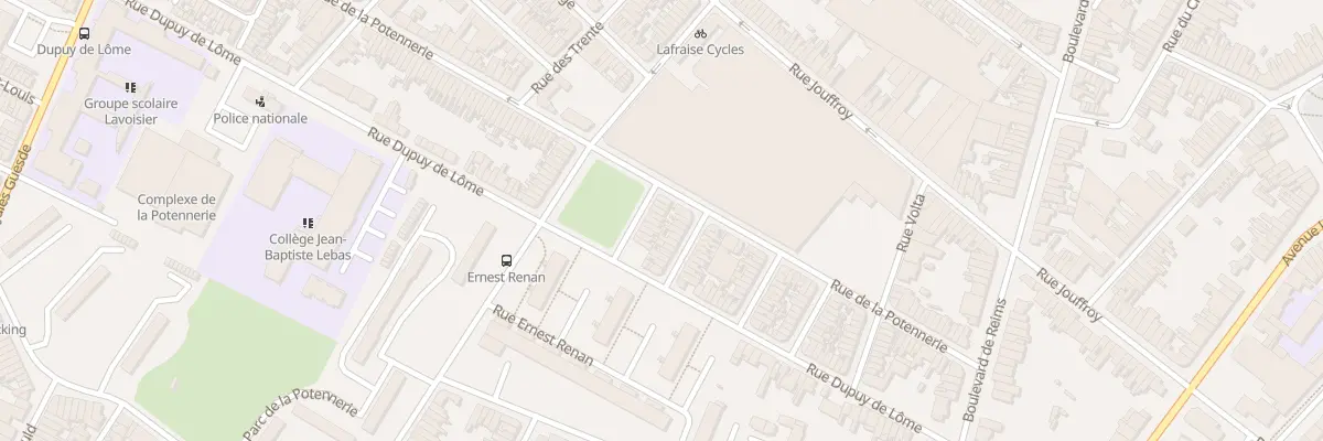 Plan du 5 Rue d’Artois à Roubaix