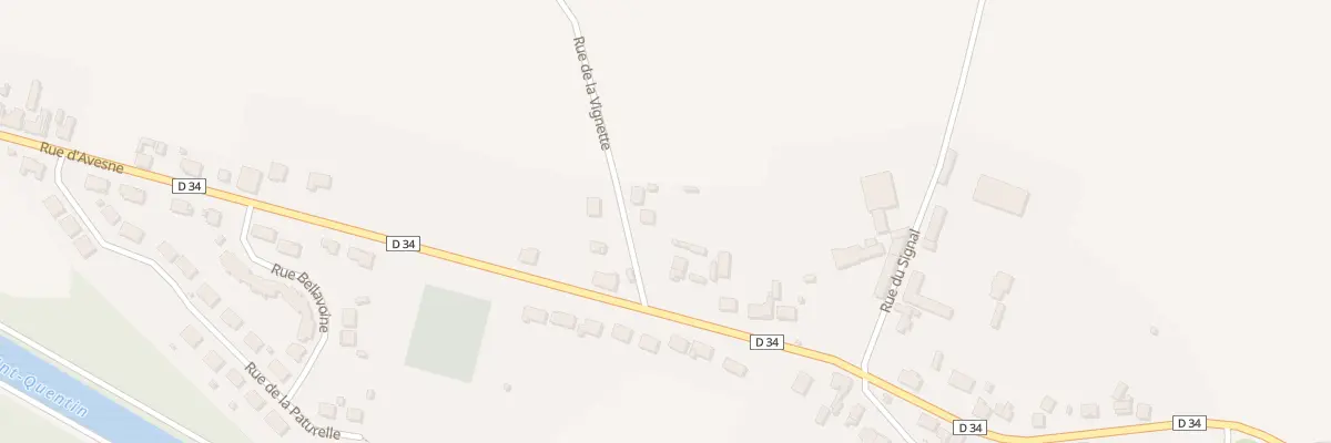 Plan du 4 Rue de la Vignette à Saint-Simon
