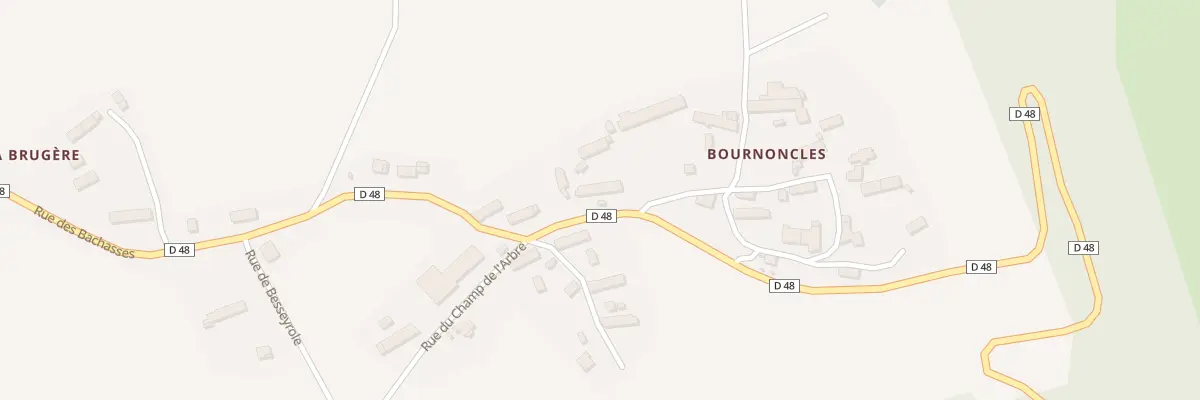 Plan du 5018 Bournoncles à Val d’Arcomie