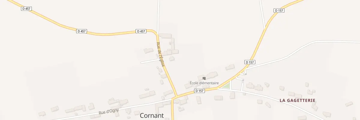 Plan du 8 Rue de l’Eglise à Cornant