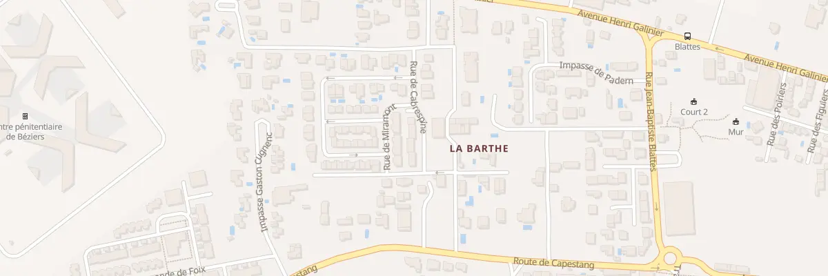 Plan du 115 Rue de la Cabrespine à Béziers