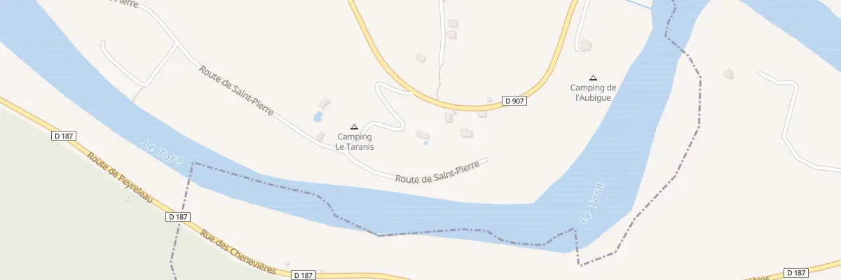 Plan du 785 Rte de St Pierre à Mostuéjouls