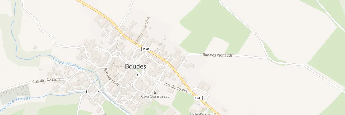 Plan du 7 Rte de St Germain à Boudes