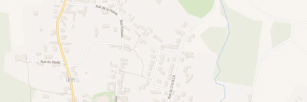 Plan du 17 Rue de la Plaine à Ambleny