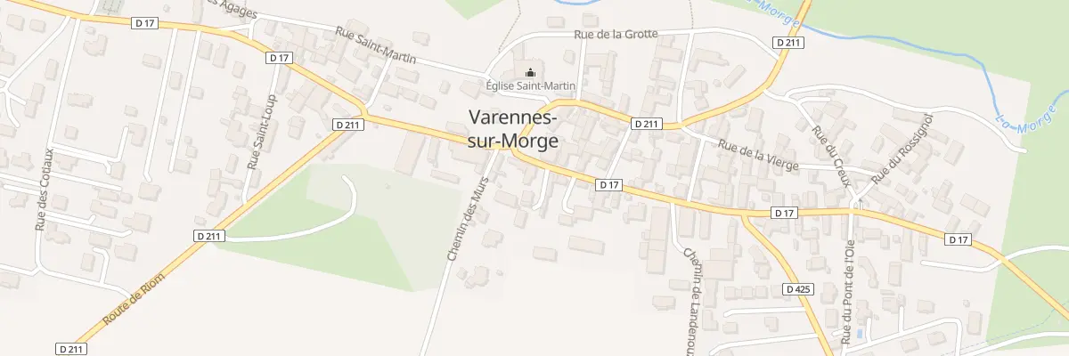 Plan du 5 Pl de la Mairie à Varennes-sur-Morge