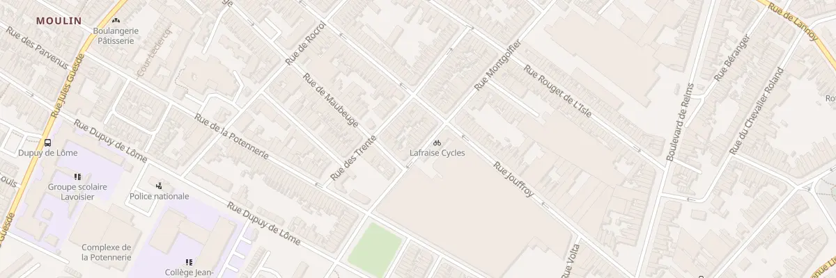 Plan du 108 Rue Montgolfier à Roubaix