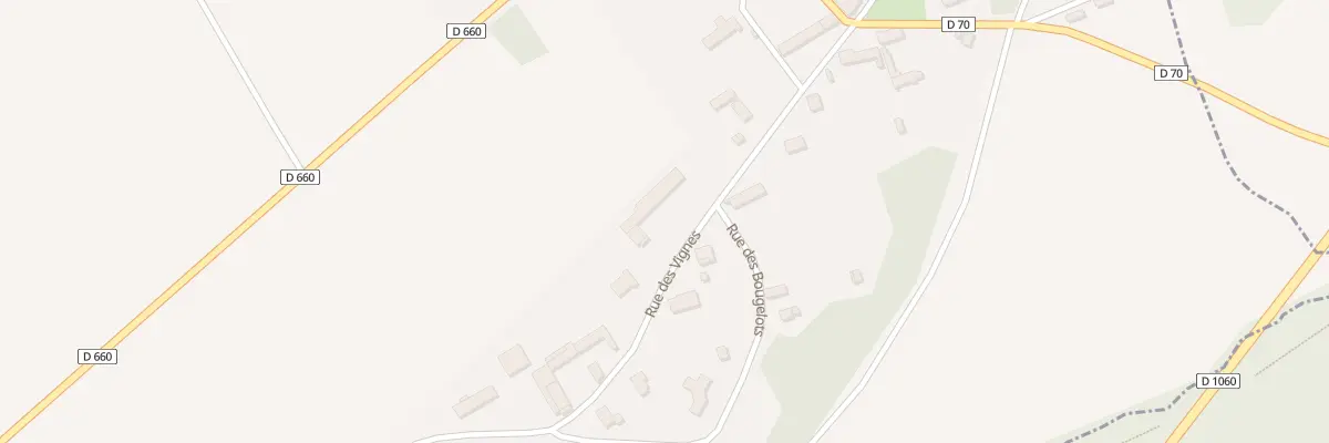 Plan du 10 Rue des Vignes à Subligny