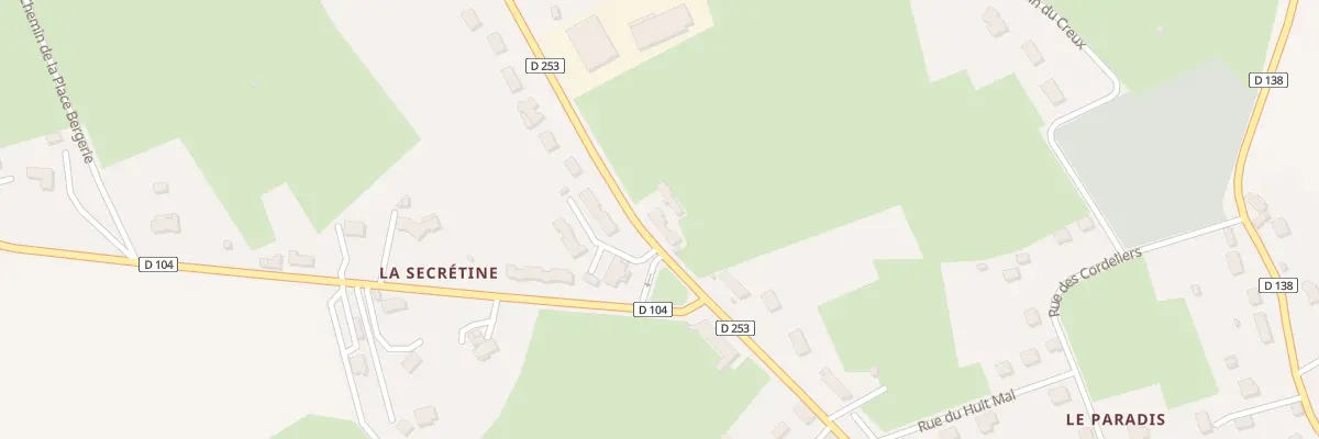 Plan du 26 Rte de Saint-Menoux à Souvigny