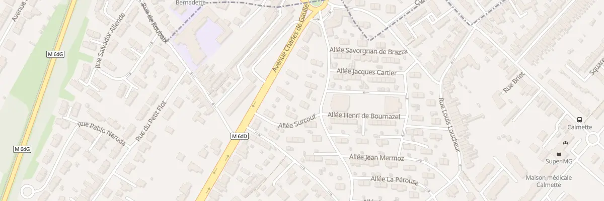 Plan du 240 Av Charles de Gaulle à Hem