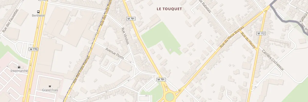 Plan du 10 Rue de la Potente à Wattrelos