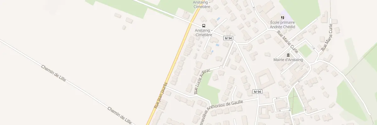 Plan du 67 Rue Jean Jaurès à Anstaing