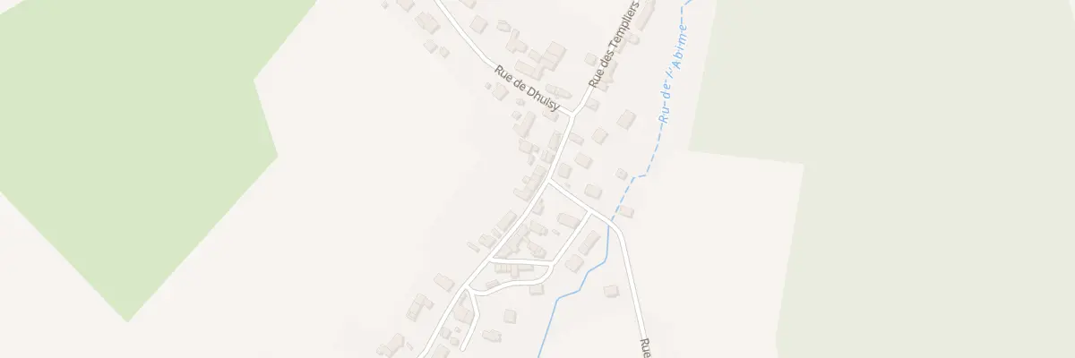 Plan du 25 Rue des Templiers à Montreuil-aux-Lions