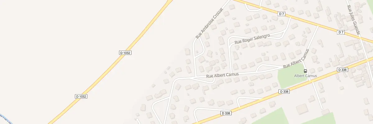 Plan du 16 Rue Ambroise Croizat à Ognes
