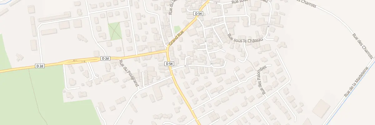 Plan du 30 Rue de la Nation à Malintrat