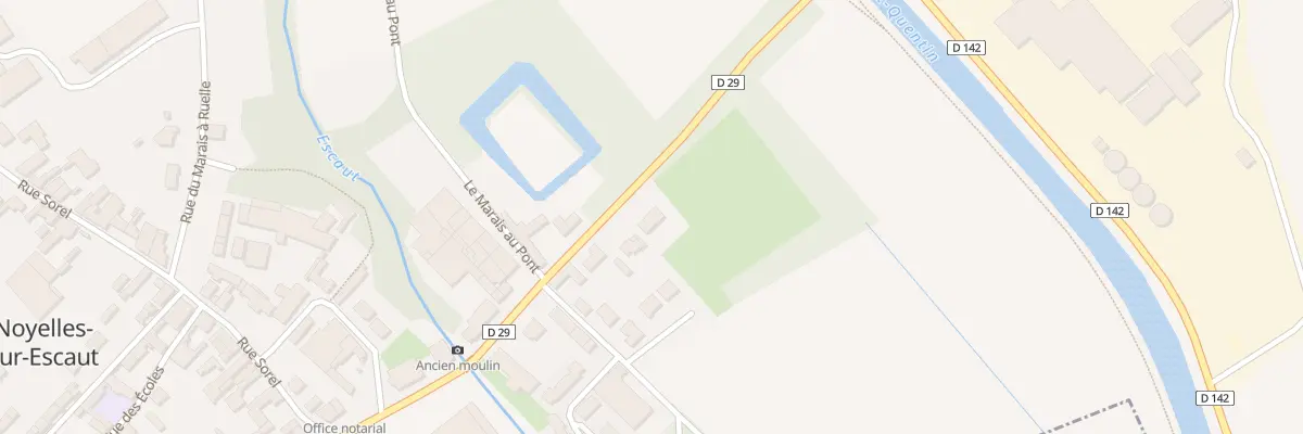 Plan du 20 Rue Pasteur à Noyelles-sur-Escaut