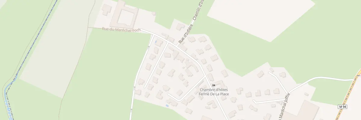 Plan du 156 Rue du Maréchal Foch à Bouvines