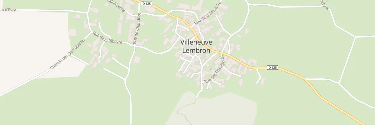 Plan du 9004 Rue des Girodets à Villeneuve