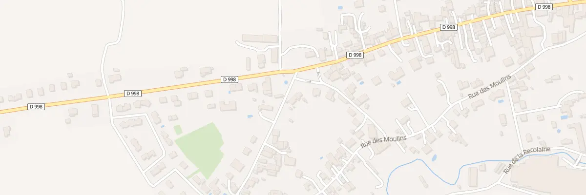 Plan du 3 Rte de St Priest à Gannat