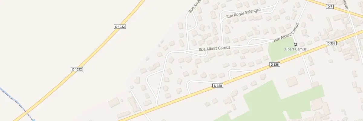 Plan du 33 Rue Albert Camus à Ognes