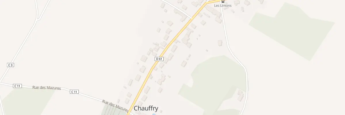 Plan du 21T Rue de la Mairie à Chauffry