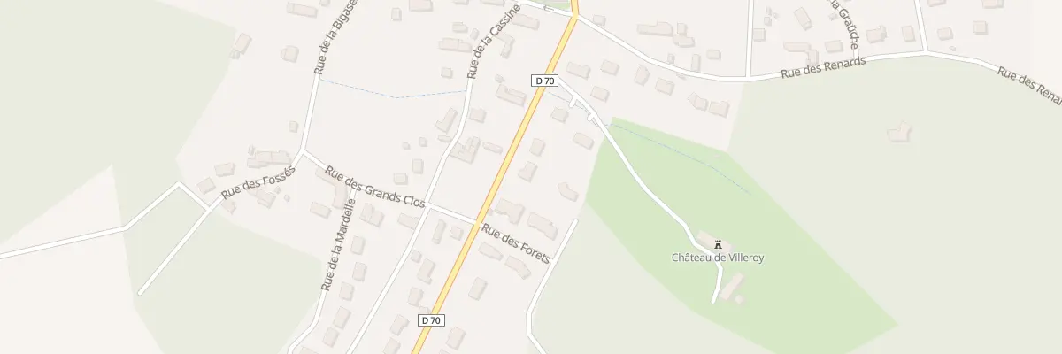 Plan du 5 Rue de la Haie Pelerine à Villeroy