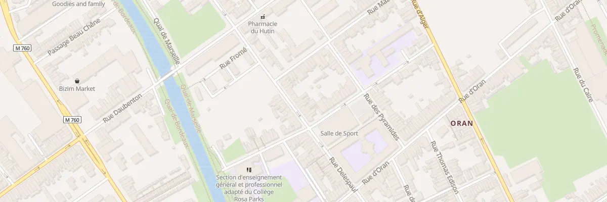 Plan du 86 Rue Delespaul à Roubaix