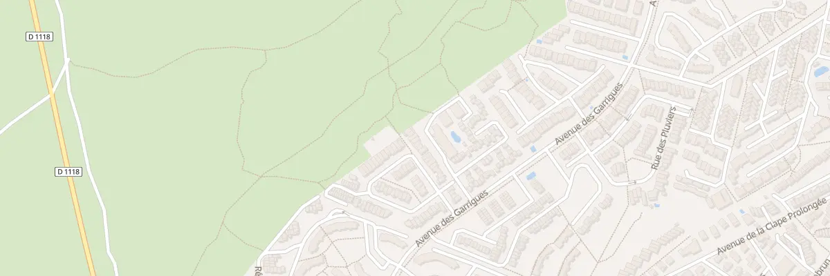 Plan du 42 Rue des Jardins de St Pierre à Fleury