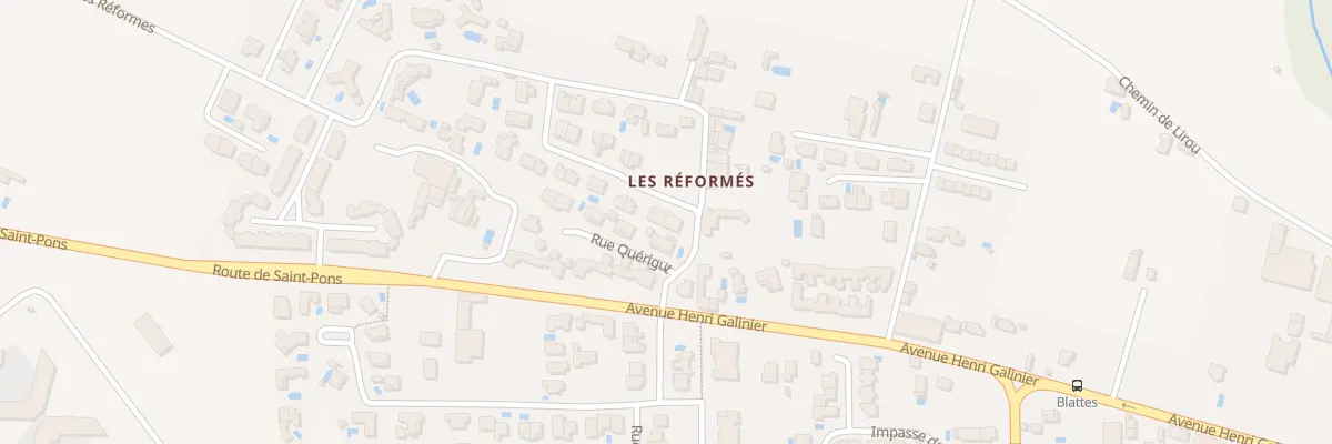 Plan du 17 Rue Jean Saucet à Béziers