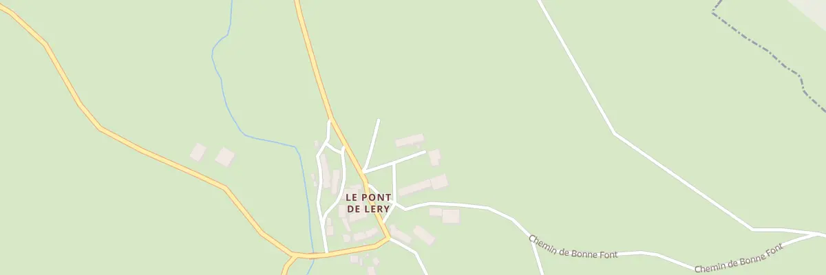 Plan du 1 Che de Bonne Font à Vieillespesse