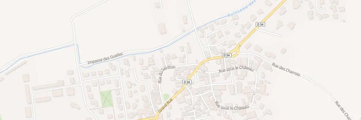Plan du 6 Rue du Sainfoin à Malintrat