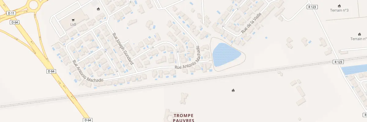 Plan du 131 Rue Raymond Ros à Béziers