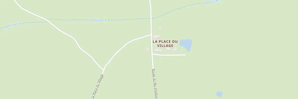 Plan du 5058 La Place du Village à Cressanges