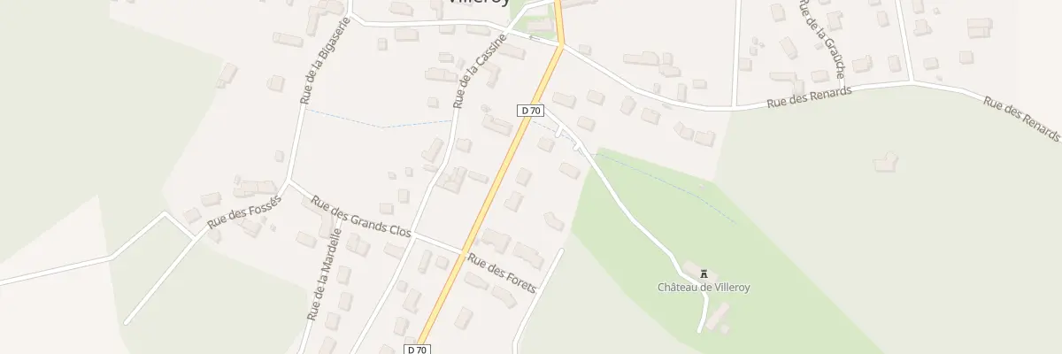 Plan du 3 Rue de la Haie Pelerine à Villeroy