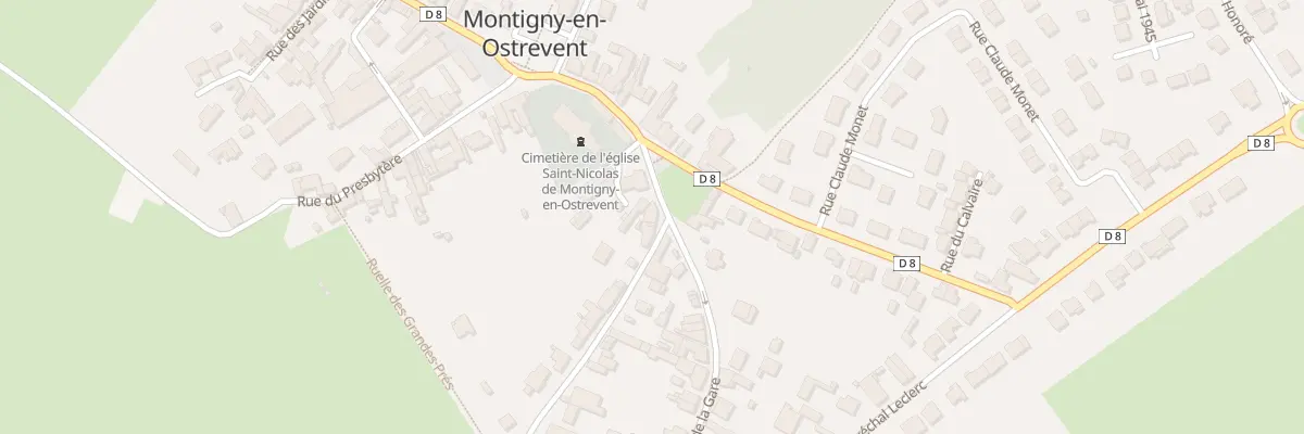 Plan du 2 Rue Pasteur à Montigny-en-Ostrevent